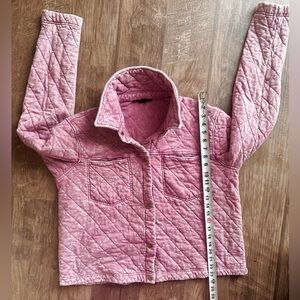 Quilted Pink Jacket